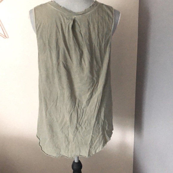 Free People distressed tank top - Picture 2 of 4